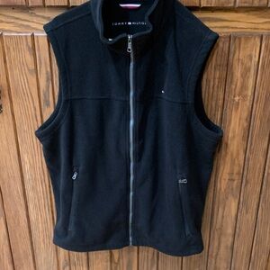 Tommy Hilfiger Men's Black Zip-Up Vest
Size XL